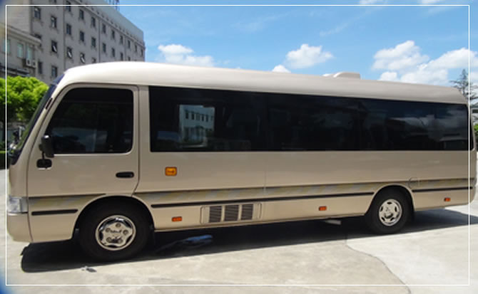 上海豪華考斯特14座租車公司